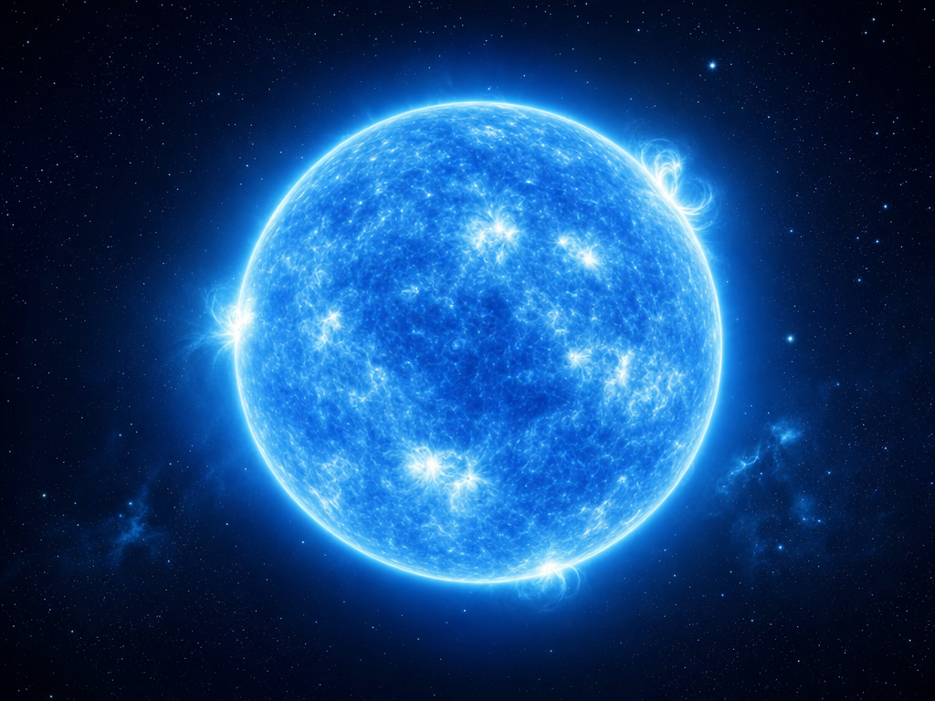 A massive dying star