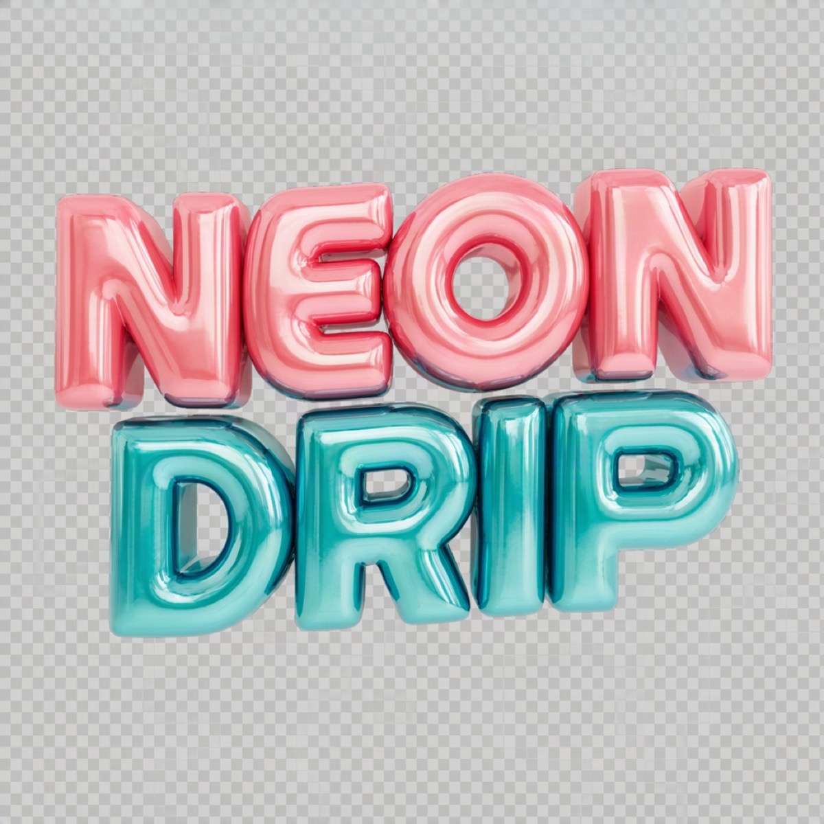 Dimensional type poster