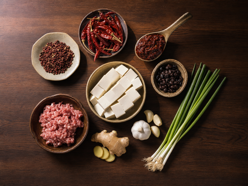 Ingredient flat-lay