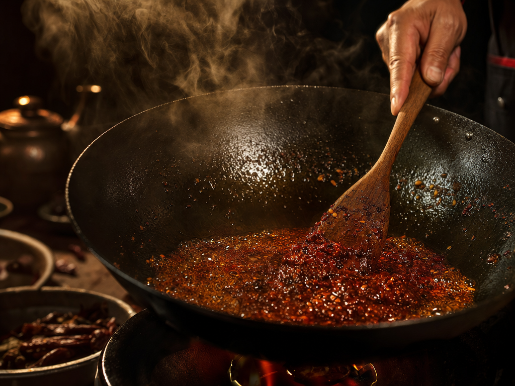 Wok action