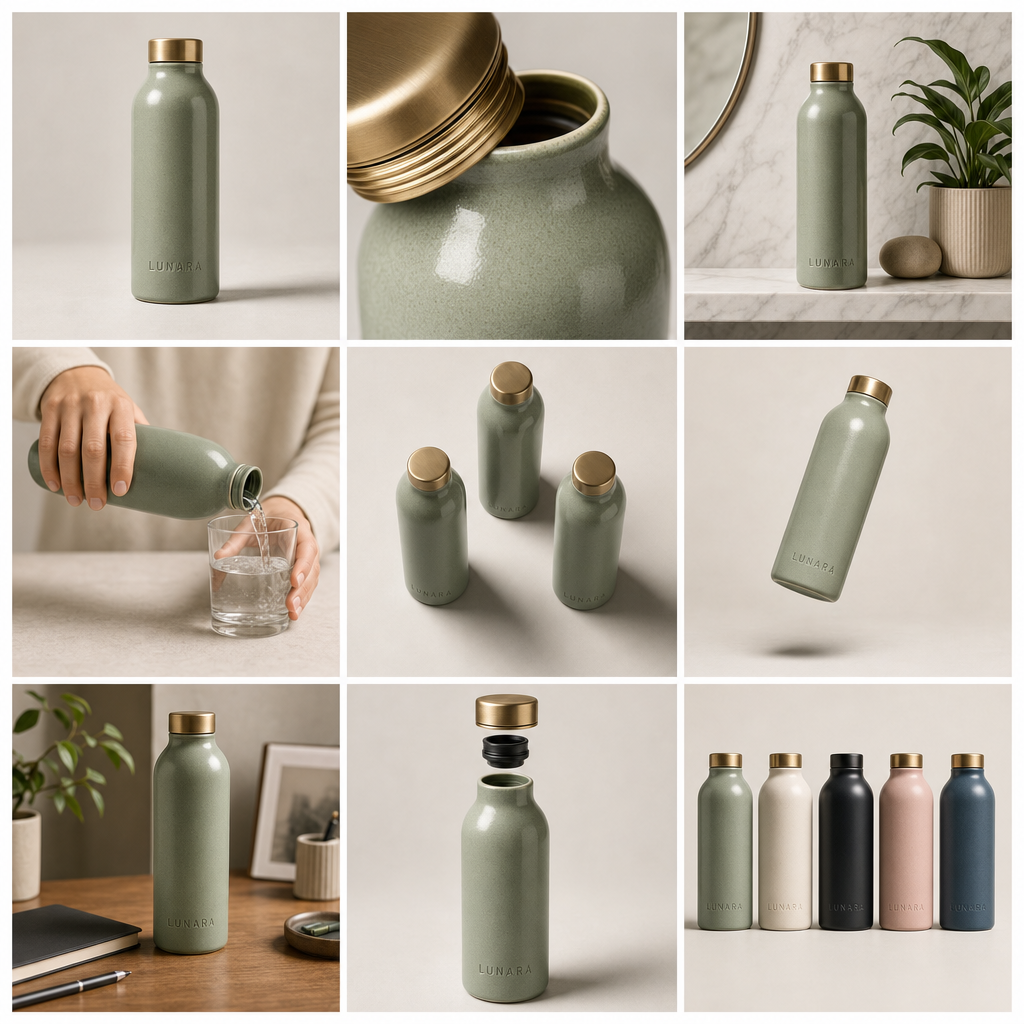 LUNARA · Product Storyboard 9-Grid