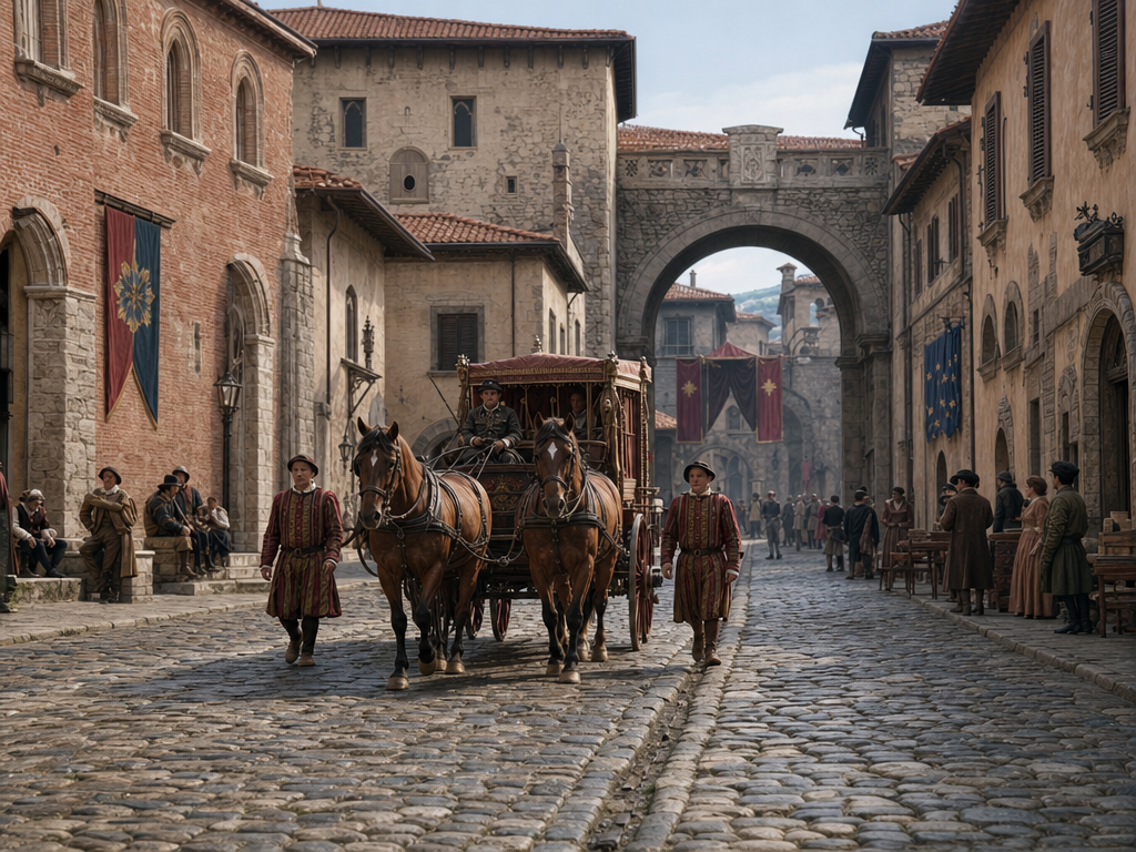 1500 AD Renaissance carriage