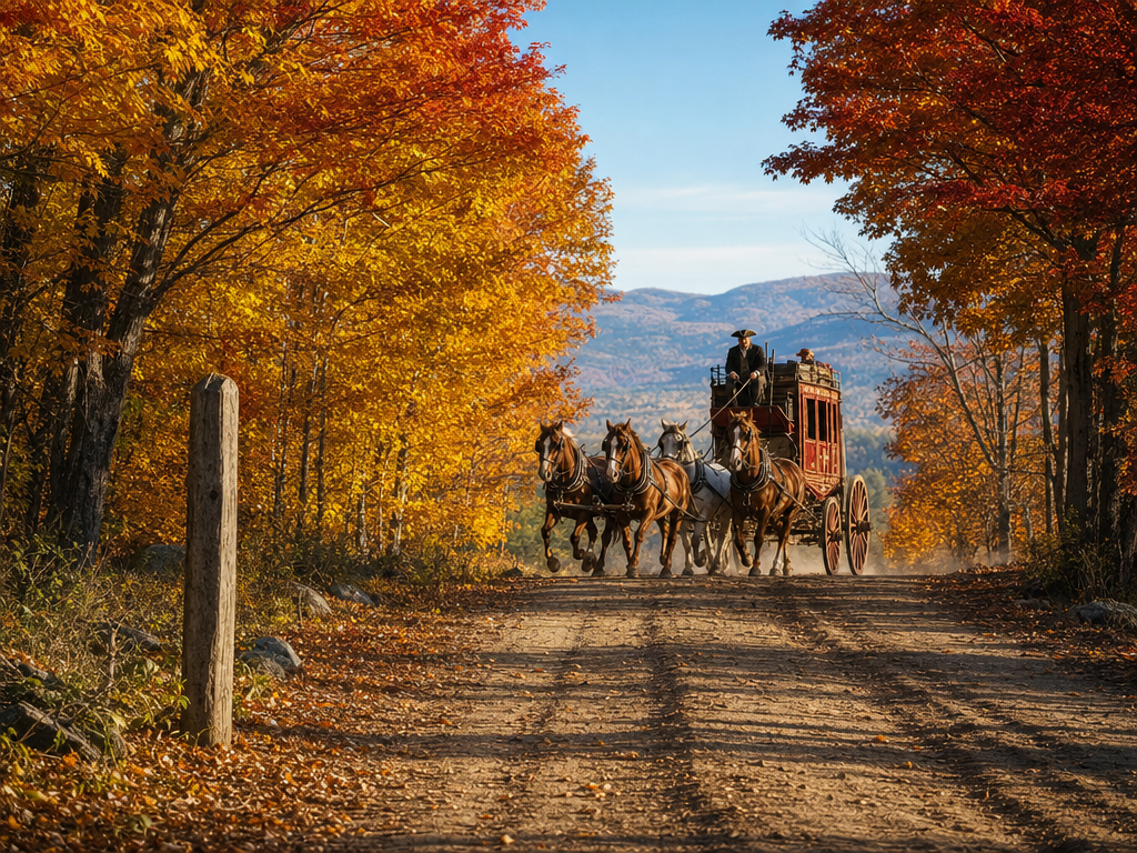 1700 AD Mail stagecoach