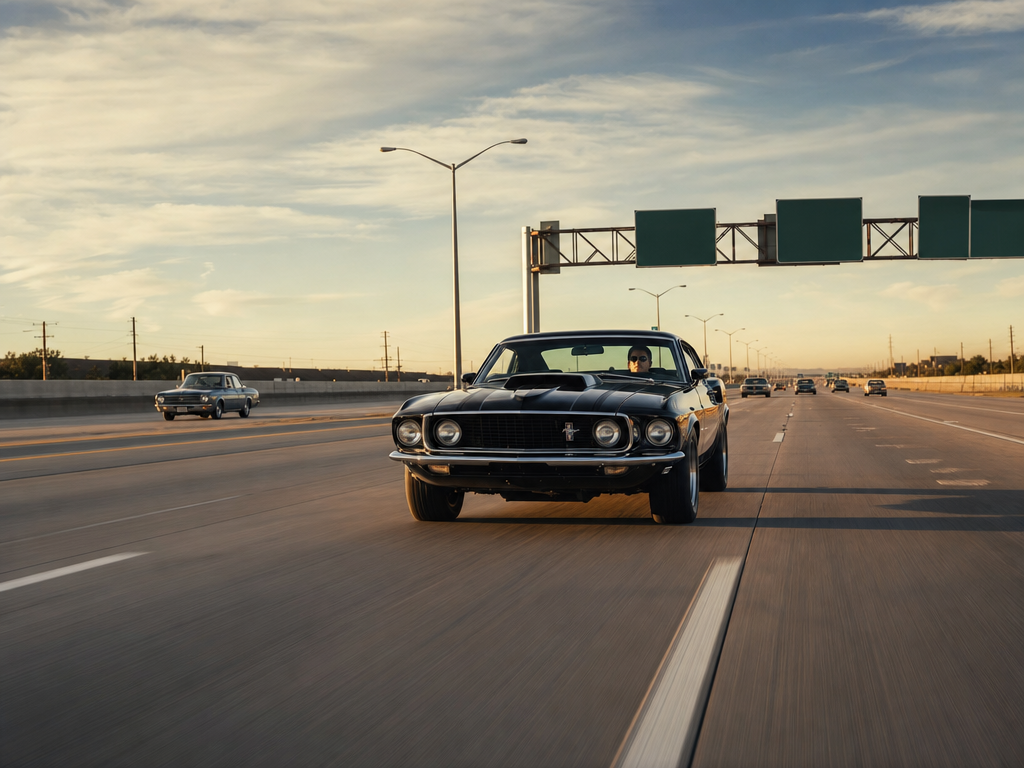 1969 AD Ford Mustang