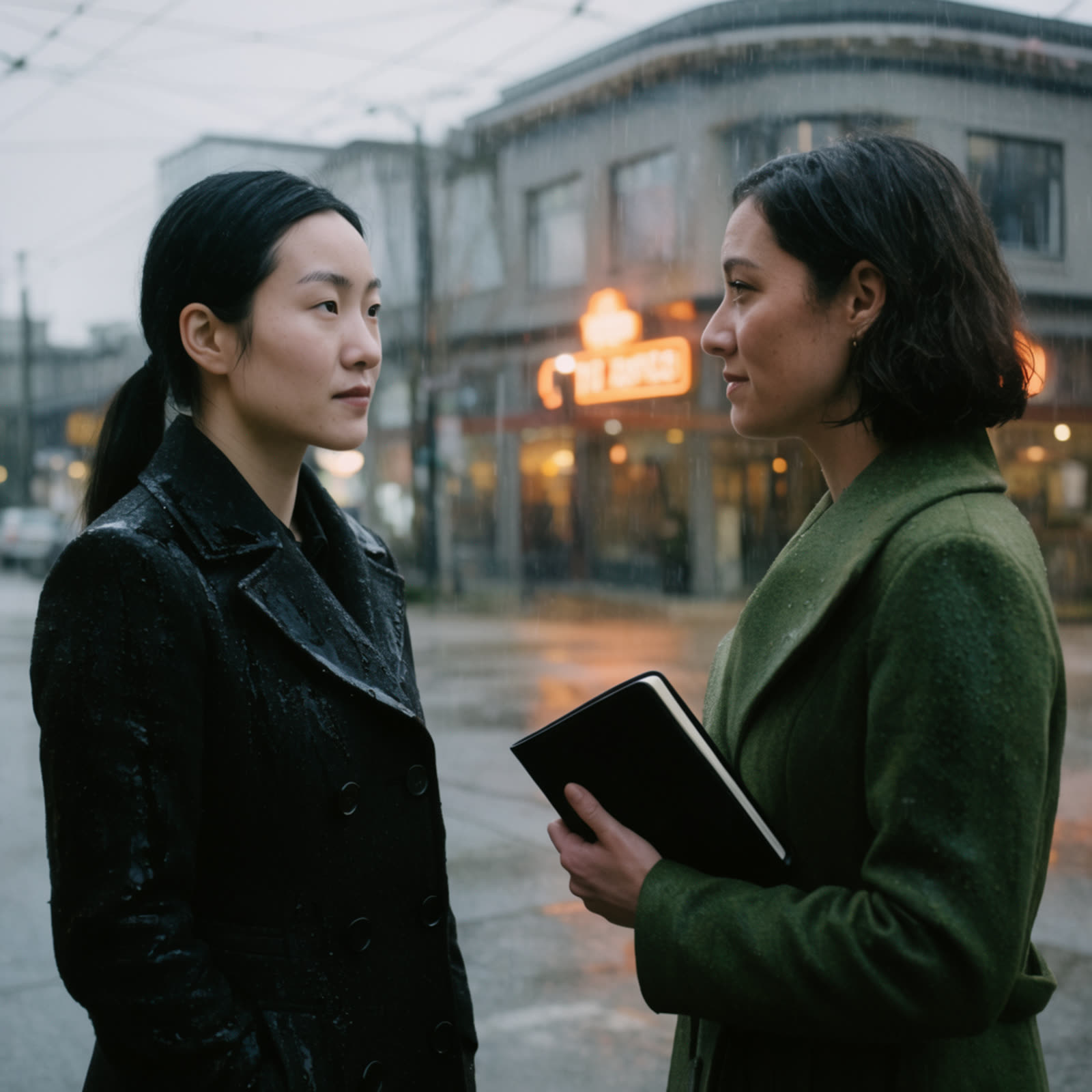 MAYA EP1 · The Lost Tea Master — cliffhanger meeting in rain-soaked Vancouver Chinatown