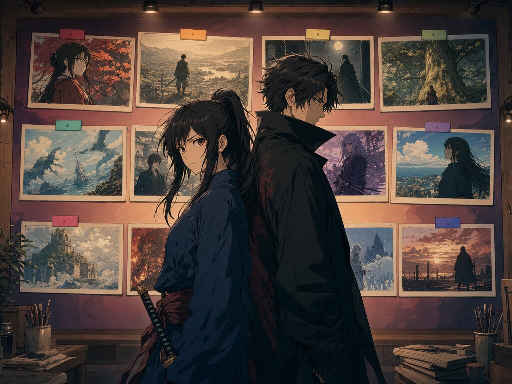 12-episode anime series production hero
