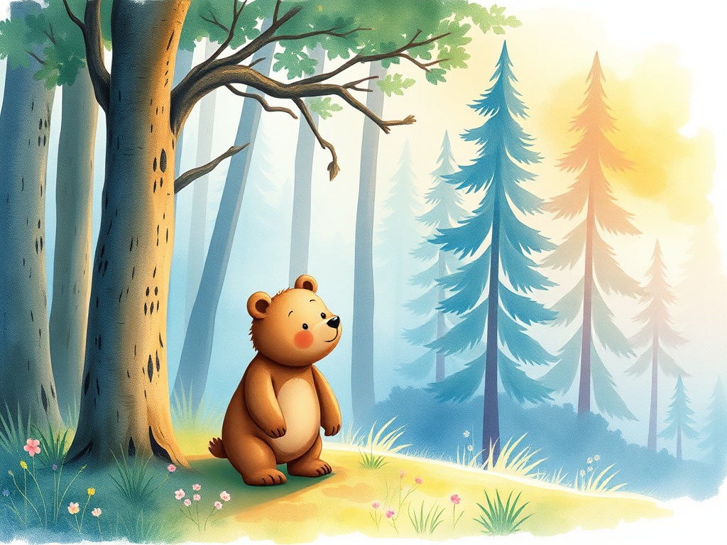 Children's storybook illustration